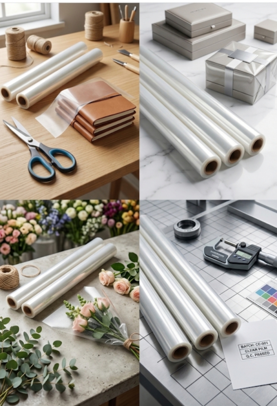 Cellophane Sheets Small Roll