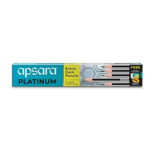 Apsara Pencil Apsara Platinum Extra Dark Pencils - Pack of 10