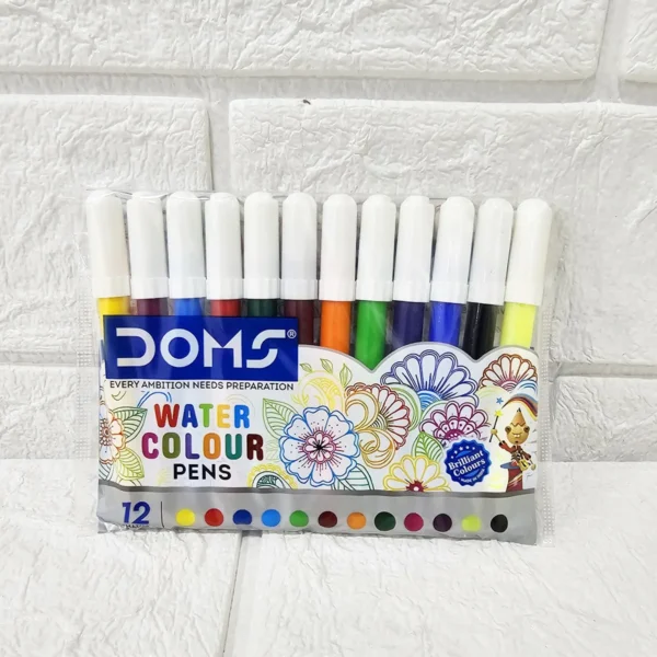 Doms Sketch.01 Doms Water Colour Pens 12 Shades