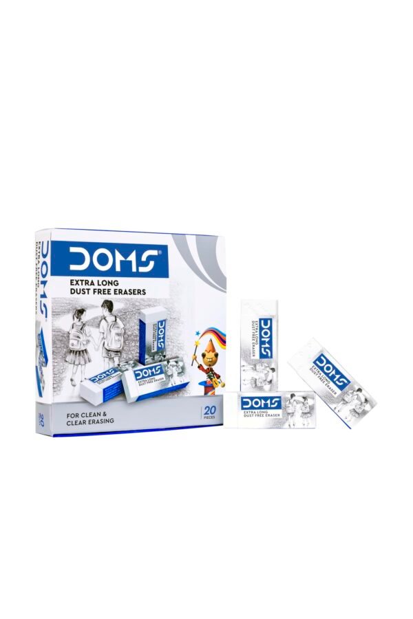 Eraser.97 Doms Non-Toxic Dust Free Extra Long Eraser
