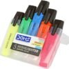 Highlighter.1 Doms Highlighter/Textliner Set of 5 Assorted Shades