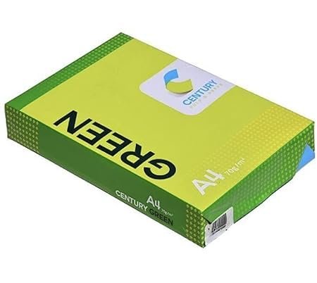 Rimmmmm Century Green 70 GSM 1 Reams Copier Paper Quality, A4 Size Paper
