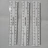 Scaleeeee 6'' Plastic Scale | Plot Land Measuring Plastic Scale