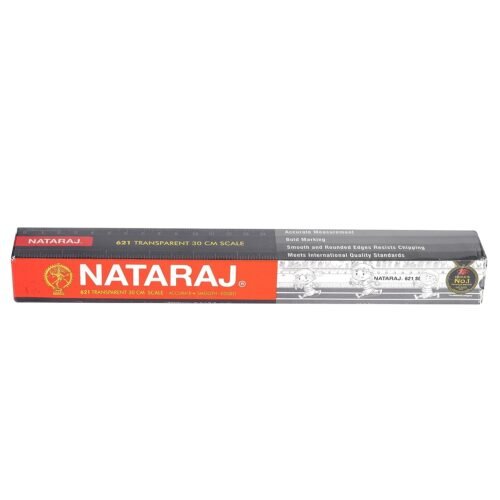 Scaleeeeeee Natraj 12 Inch Plastic Scale (Pack of 1)