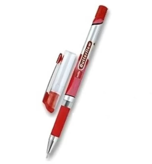 WhatsApp Image 2026-09-18 at 2.49.30 PM Cello Butterflow Simply Red Ball Pen