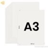 bbbb A3 White Paper Sheets Pack of 20 | Premium Bright White Drawing & Printing Paper