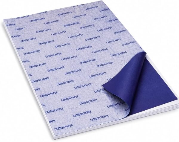 bbbbbbbc Carbon Paper A4 Size, 100 Sheets | High GSM Blue Carbon Sheets