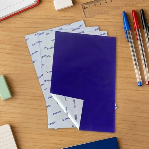 bbbbbbbccc Carbon Paper A4 Size, 100 Sheets | High GSM Blue Carbon Sheets
