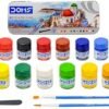zzz Doms 12 Shades Poster Colours | Rich & Vibrant Colors