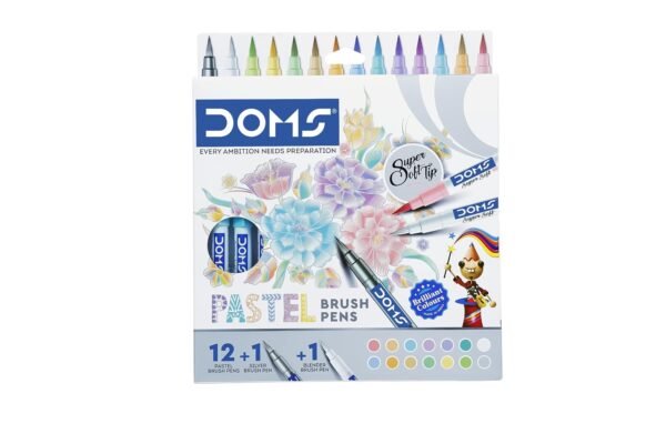 zzzzzzzzzzzzzzzzzztttttttttttttuuuuuuuiii DOMS Super Soft Tip Pastel Shades Brush Pen Set