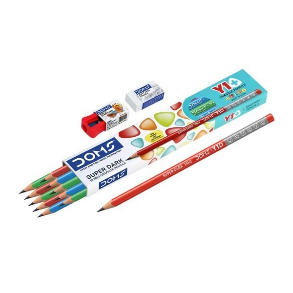 zzzzzzzzzzzzzzzzzztttttttttttttuuuuuuuiiiillllllllaaaa Doms Y1+ Super Dark Triangle Graphite Pencils Box