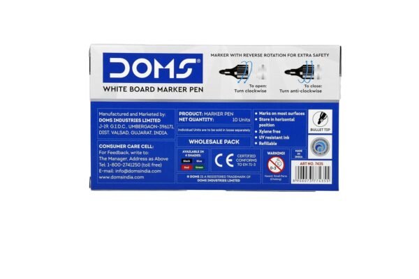 zzzzzzzzzzzzzzzzzztttttttttttttuuuuuuuiiiillllllllaaaaa Doms Refilo White Board Marker (Black)